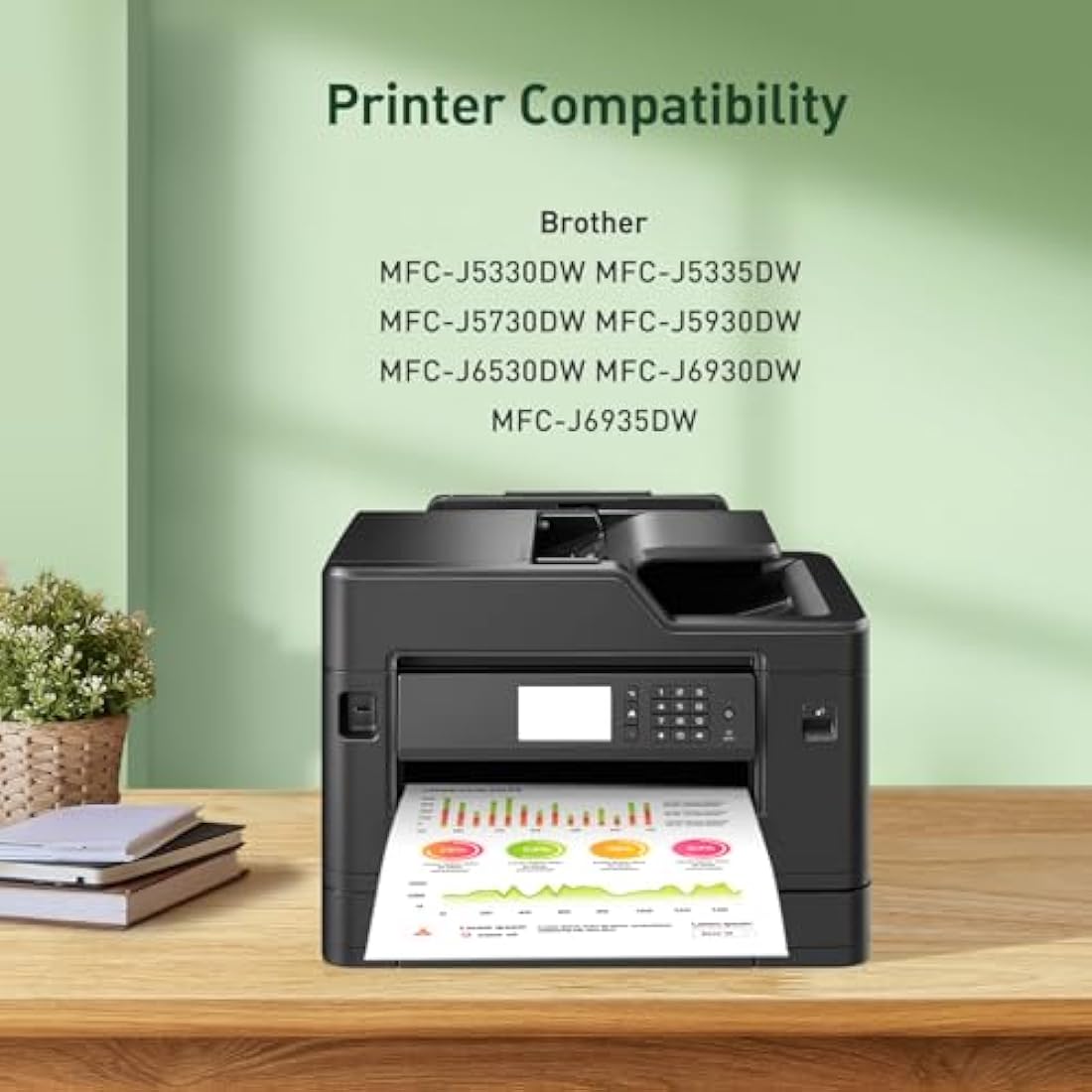 KINGJET LC3219XL Ink Cartridges, for Brother LC3217 Ink Cartridges LC3219XL Multipack, for MFC-J5730DW MFC-J6930DW MFC-J5330DW MFC-J5335DW MFC-J5930DW MFC-J6530DW MFC-J6935DW, 12 Pack