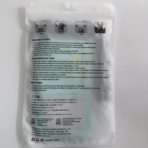 Floating Waterproof Phone Pouch, IPX8 Universal Waterproof Phone Case for Swimming Dry Bag Underwater for iPhone 16 Pro Max 15 Pro 14 Samsung S25 S24 S23 Ultra Huawei Xiaomi etc, Up to 6.9"