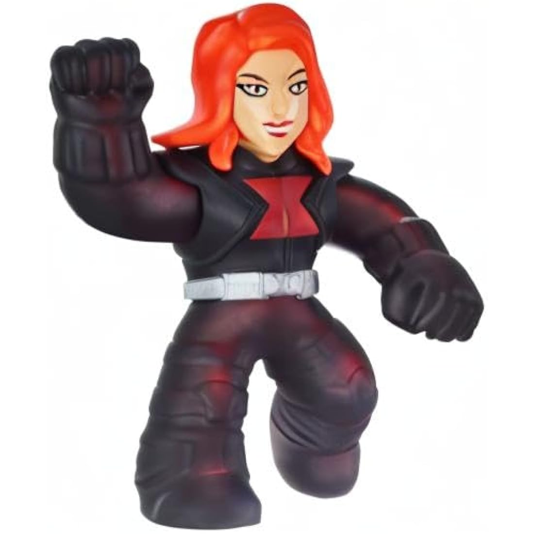 Heroes of Goo Jit Zu Marvel Hero Pack. Black Widow - Squishy 4.5-Inch Tall. Ideal Christmas/Birthday present. Suitable from 4 years. Superhero toy. (41440)