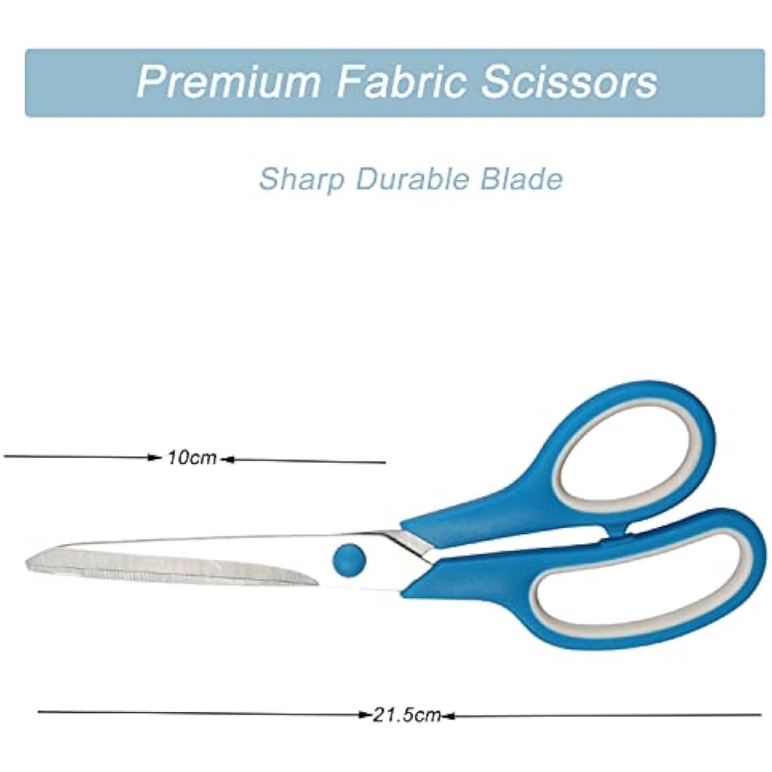 Rotary Cutter Set - Quilting Kit incl. 45mm Fabric Cutter, 5 Extra Rotary Blades, A2 Self Healing Cutting Mat, Acrylic Ruler and Sewing Clips, Scissors, Ideal for Crafting, Sewing, Patchworking