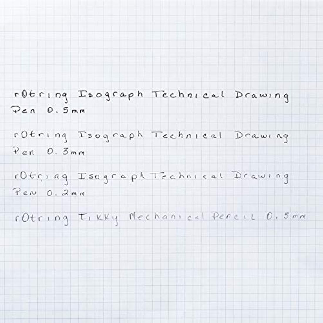 rOtring Isograph Pen Set Technical Pen & Pencil College Set | 3 Pens (0.20mm, 0.30mm, 0.50mm) and Mechanical Pencil (0.5mm) + Accessories