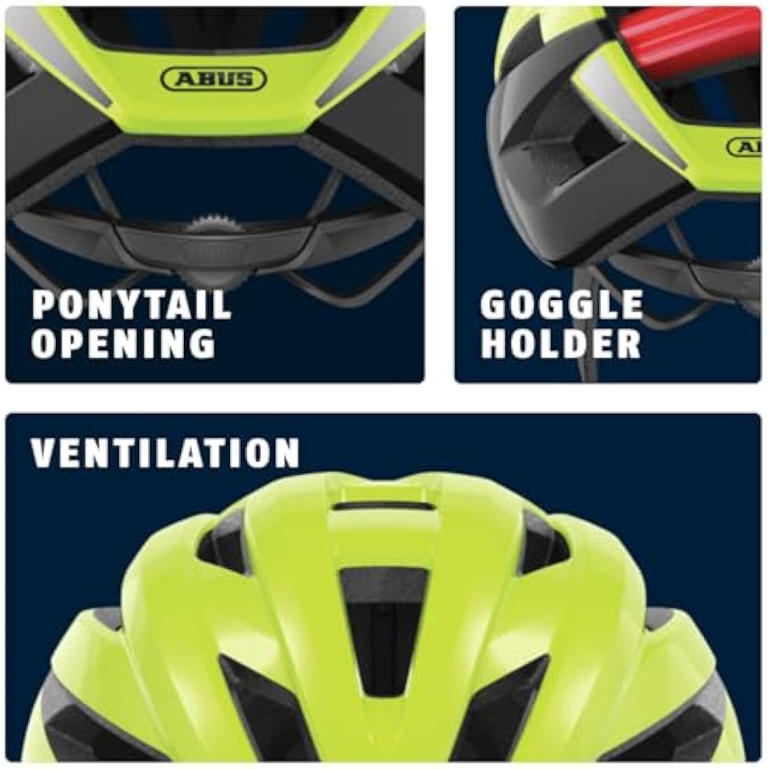 ABUS StormChaser road bike helmet - Lightweight and comfortable for professional cycling for men and women