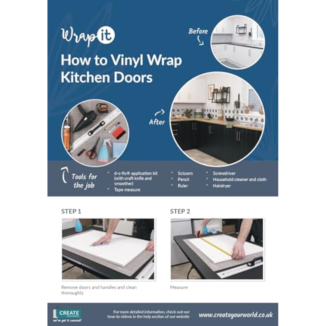 67.5cm x 2m (Pack of 5 + App Kit) d-c-fix MATT SAGE Green Sticky Back Plastic Vinyl wrap Film (346-8188)