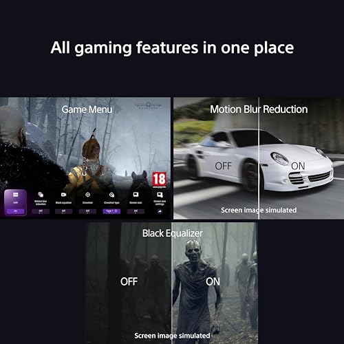 Sony BRAVIA, KD-65X75WL, 65 Inch, LED, Smart TV, 4K HDR, Google TV, ECO PACK, BRAVIA CORE, Narrow Bezel Design