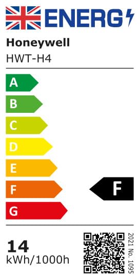Honeywell LED Desk Lamp for Home Office - H4 Sunturalux™ Eye-Caring Desk Light, 14W Dimmable Table Lamp with 3 Color Modes, 5 Brightness Levels, Auto-Dimming, Timer, Touch Control Reading Lamp, White