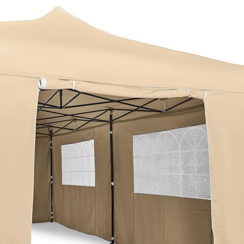 All Seasons Gazebos Heavy Duty, 100% waterproof, 3x6m Pop up Gazebo with 4 x fully waterproof superior Side Walls. 17 Colours ava