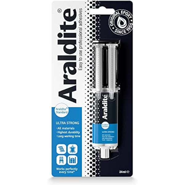 Araldite ARA-400003 Standard Syringe Epoxy, 24 ml