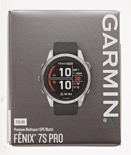 Garmin fēnix 7X PRO SOLAR GPS 51mm Premium Smartwatch, Multisport, Solar Charging, Advanced Training Features, Touchscreen & Buttons, Flash Light, up to 37 days battery, Black