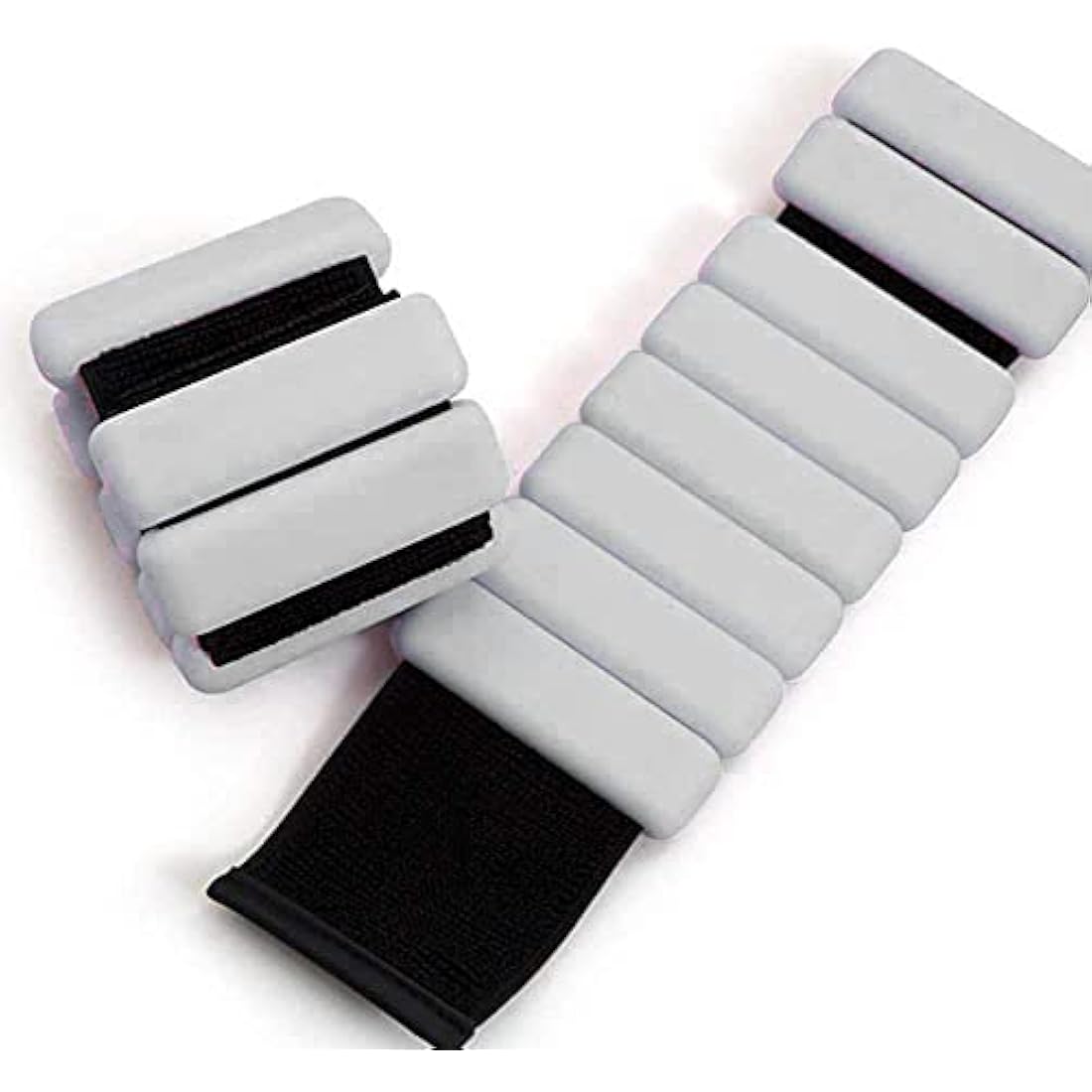 2 PCS Adjustable Wrist Weights Ankle Weights Set for Exercise Walking Jogging Yoga Aerobics Pilates Weight-Bearing Bracelet Fitness Wristband