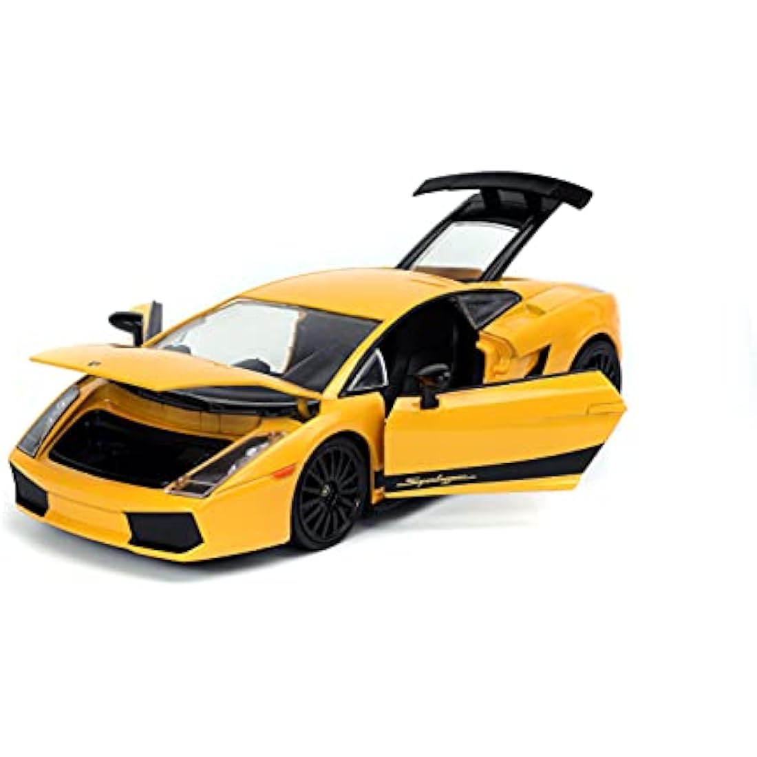 Jada Toys Fast & Furious 1:24 Lamborghini Gallardo Superleggera Die-cast Car Yellow, Toys for Kids and Adults