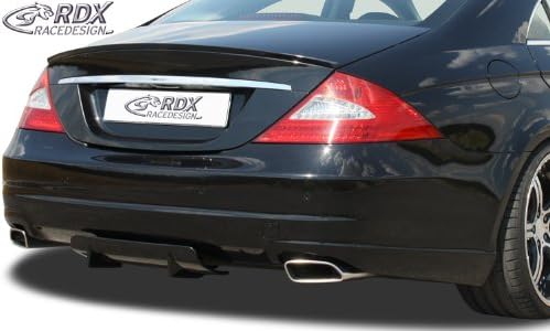 RDX Racedesign Trunk spoiler lip compatible with Mercedes CLS-Class C219 (ABS)