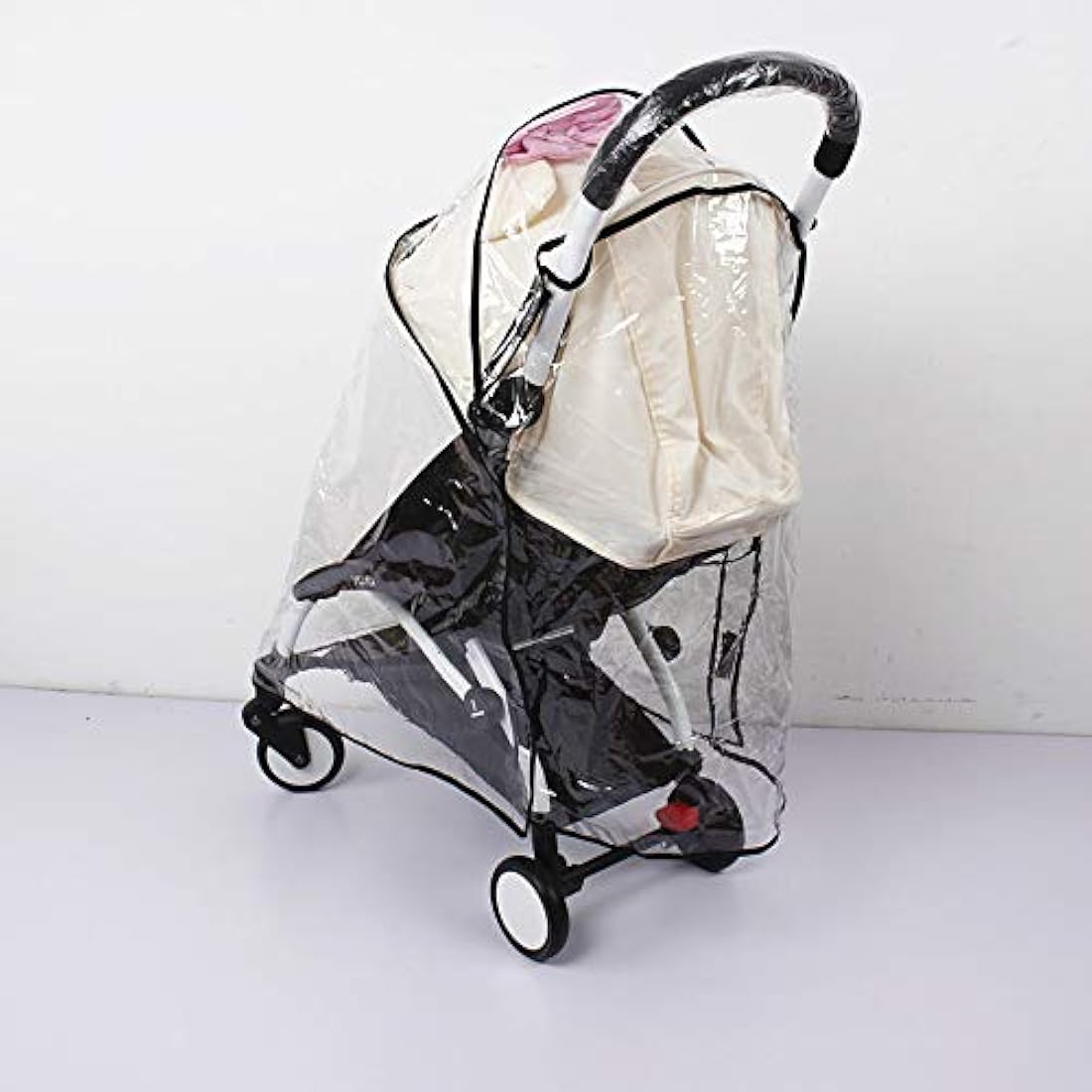 SeedFuture Pram Rain Cover for Babyzen Yoyo, Long Extend Stroller Rain Cover, Stroller Accessories for Babyzen Yoyo Yoya, Windproof and Waterproof Pushchair Raincoat