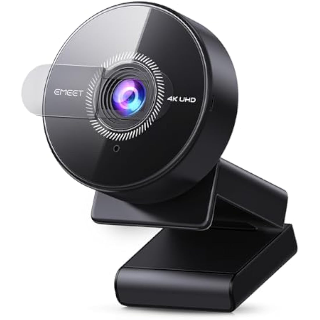 EMEET C950 4K Webcam for PC - 8 Megapixels UHD, PDAF Autofocus, Noise-Canceling Mic, 70° FOV, 1080P@60FPS, Privacy Cover, USB 2.0 Plug&Play, Ideal PC Camera 4K for Zoom/Teams/Google Meet