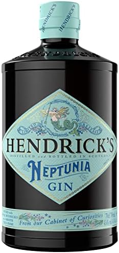 Hendrick’s Neptunia Gin, 70cl – An Exquisite Gin Gift For A Friend, Family or Colleague