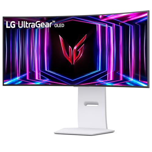 LG UltraGear OLED Gaming Monitor 32GS95UV-B, 32 inch UHD 4K, Dual mode 4K: 240Hz / FHD: 480Hz, 0.03ms Response Time, NVIDIA G-Sync & AMD FreeSync Premium Pro, 7W Stereo speakers, DisplayPort, HDMI 2.1