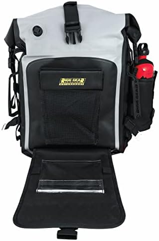 Nelson-Rigg Hurricane Waterproof Backpack/Tail Pack,Black/Gray, 30 Liters