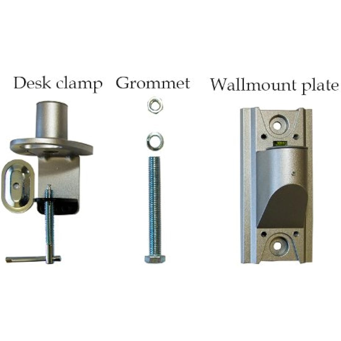 Allcam GSD110 Gas Spring Desk Mount LCD Monitor Stand w/vesa bracket & monitor arm: free up/down & left/right motion