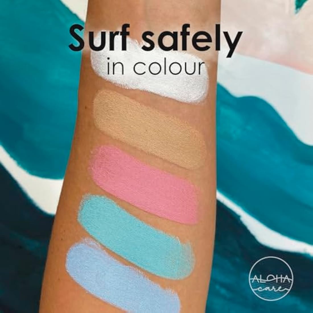 Aloha Sun Stick SPF 50+, Ideal for Water Sports & Surfing | Mineral Sunscreen Stick SPF 50 Face, Sunblock Stick, Sun Block Sticks for Face, SPF Stick, Zinc Stick Alternative Sunstick, 2pcs blue + pink