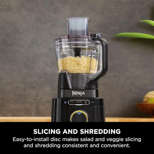 Ninja 2-in-1 Detect Power Blender Pro & Single Serve, 1200W Blender With Jug, & 2x Single Serve Cups, Blend Smoothies, Chop Vegetables & Mix Frozen Drinks, Black/Copper, TB301UKCP