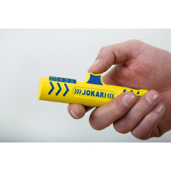 JOKARI 30155 Secura No.15 Wire Stripper (8-13mm), Yellow