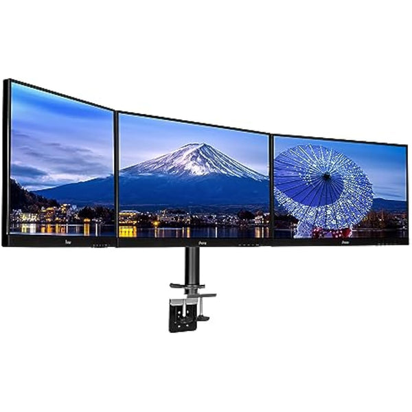 Iiyama DS1003C-B1 Simple and Functional Triple Desktop Arm