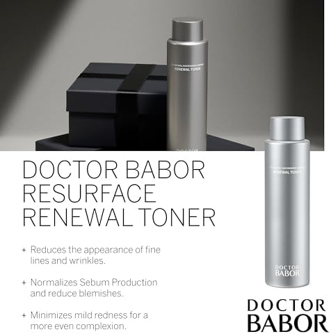 DOCTOR BABOR Renewal Toner | Regenerating Facial Toner with Retinol | Supports Natural Skin Renewal, Refines Pores & Improves Complexion | Vegan | 200ml