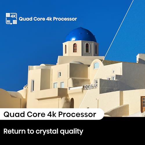 Hisense 55 Inch 4K QLED Smart TV 55E77NQTUK - Quantum Dot Colour, 4K AI Processor, Dolby Vision Atmos, Smooth Motion, Sports Mode, Vidaa OS with Freely, Youtube, Netflix and Disney+ (2024 Model)