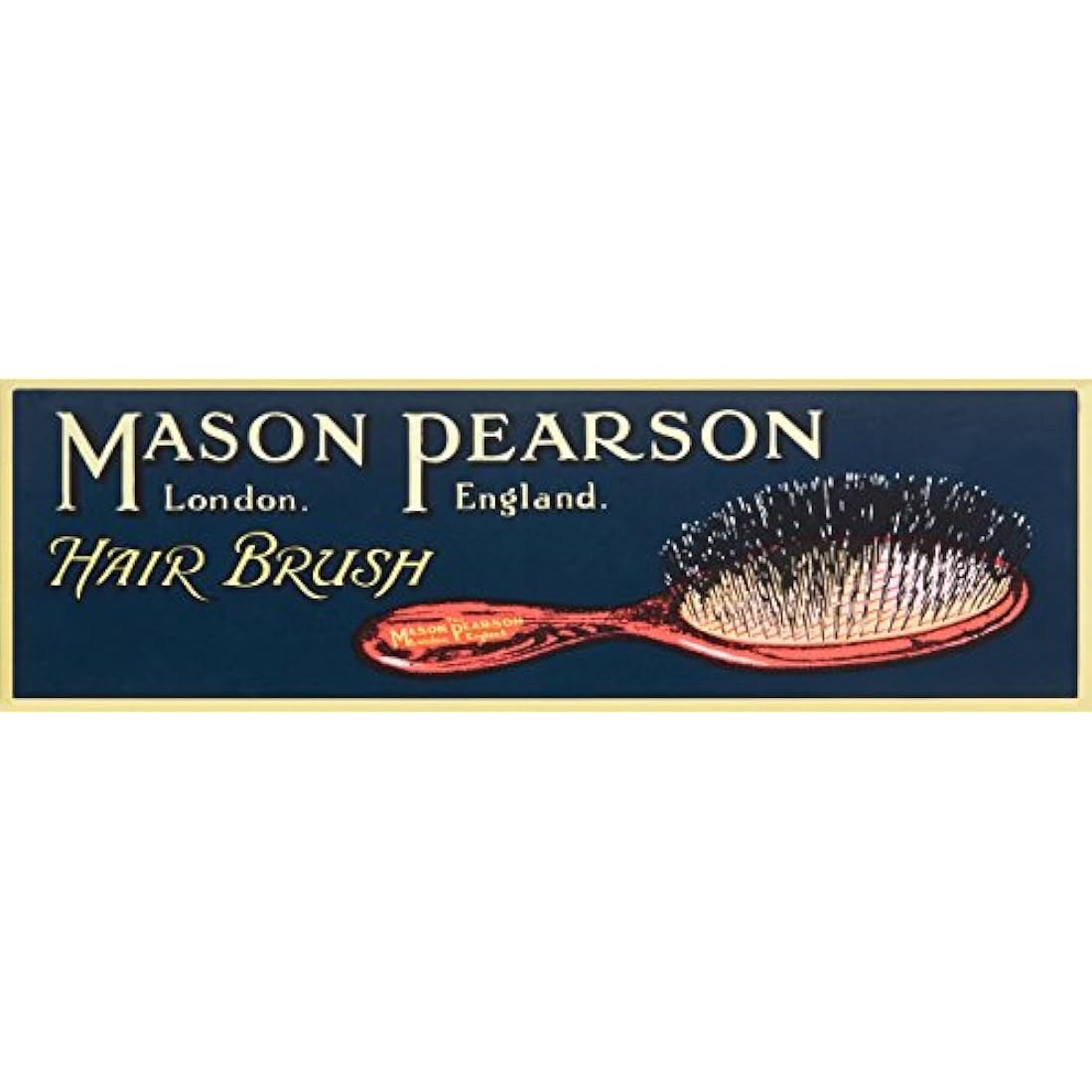 Mason Pearson N4 Nylon Pocket Hair Brush - Dark Ruby