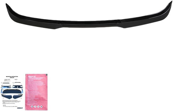 Oneway Roof Spoiler compatible with Audi A3/S3/RS3 (8Y) Sportback 2020-2024 - Gloss black