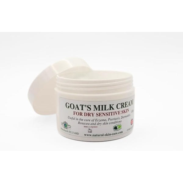 Goat's Milk Moisturising Cream 100g Psoriasis Eczema Dry Skin Dermatitis