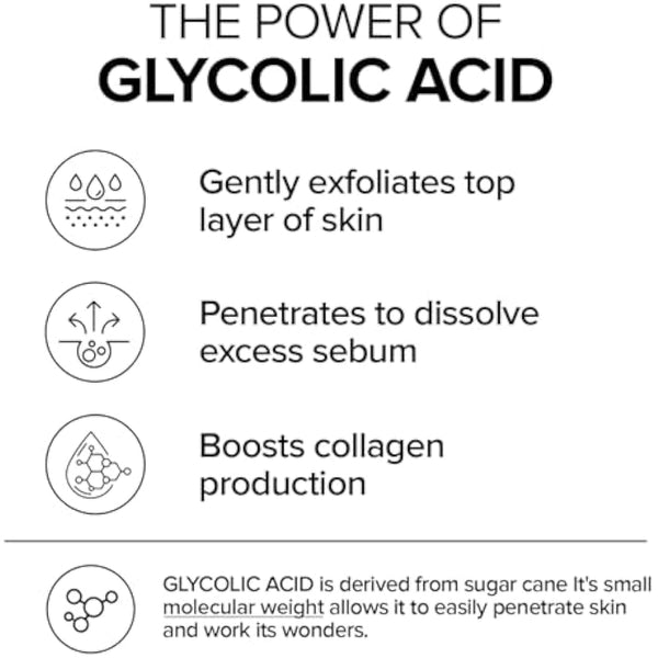 Glycolic Acid 15% Anti-Aging Cream- Alpha Hydroxy Facial Moisturizer Reduces the Appearance of Fine Lines, Wrinkles, Age Spots, Dark Spots & Scars. Exfoliates & Smoothes Skin Texture & Tone.