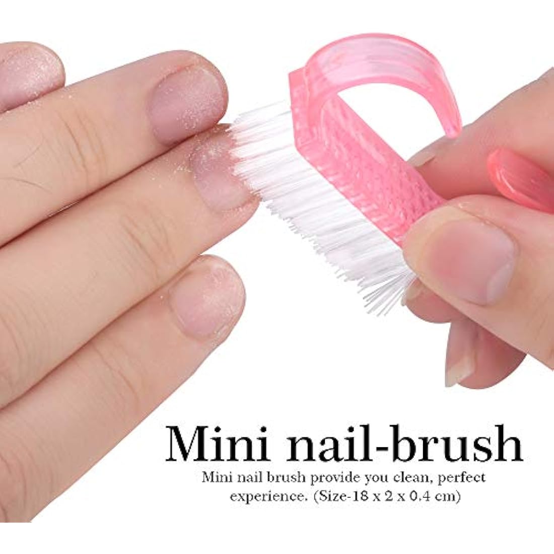 HNYYZL Nail File, 3PCS Double Sided Emery Boards for Nails,Buffer Block Sponge Polished,Nail Brush,Cuticle Nipper and Pusher