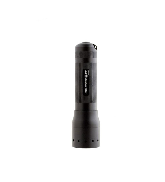 Ledlenser P7R torch LED, 1000 lumens, rechargeable Lithium 18650 battery, 210m long distance beam, focusable, up to zu 40h runtime, incl. magnetic charging system and wall mounting, Flashlight
