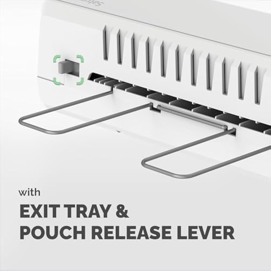 Fellowes Saturn A4 Small Office Laminator – InstaHeat, 60-Second Warm-Up, Jam Release, Auto Shut-Off – For 80/100/125 Micron Pouches – Includes 10 Sheets – Home & Office Use