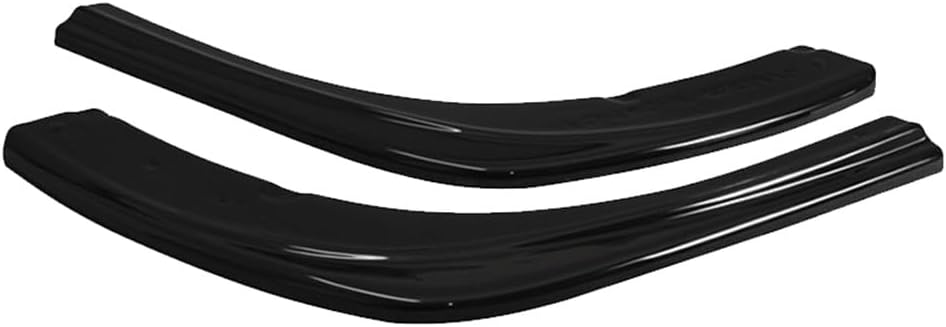 Oneway Rear Side Diffusors compatible with Ford Transit Custom MK1 Facelift 2018-2023 - Gloss black