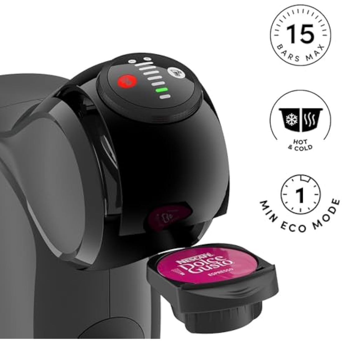 NESCAFÉ EDG226.A Dolce Gusto Genio S Automatic coffee machine Anthracite by Delonghi