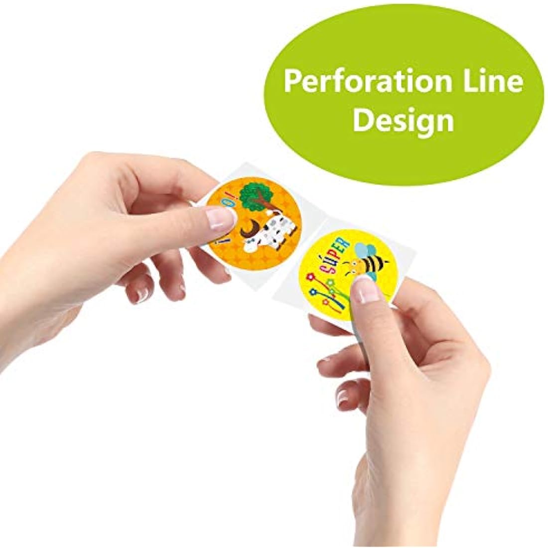 600 Teacher Reward Encouragement Motivational Spanish Espanol Sticker in 16 Animal Designs for Teachers, Classroom Use, (Each Measures 1.5" in Diameter)