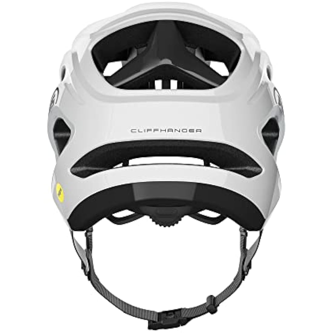 ABUS CliffHanger MIPS MTB helmet - bike helmet for demanding trails - with large ventilation openings & TriVider strap system & impact protection - for men and women