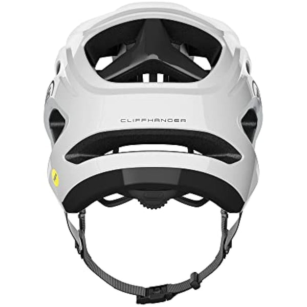ABUS CliffHanger MIPS MTB helmet - bike helmet for demanding trails - with large ventilation openings & TriVider strap system & impact protection - for men and women