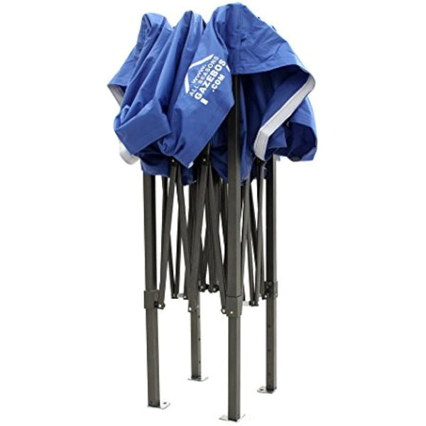 All Seasons Gazebos 2x2m Heavy Duty Fully Waterproof Pop up Gazebos and 4 Premium Side Walls - Royal Blue