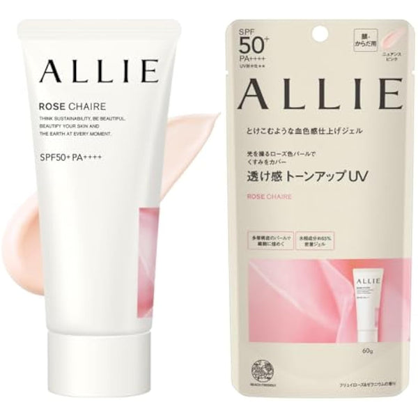 ALLIE Chrono Beauty Tone Up UV 02 SPF 50+ PA++++ Sunscreen For Face & Body Use