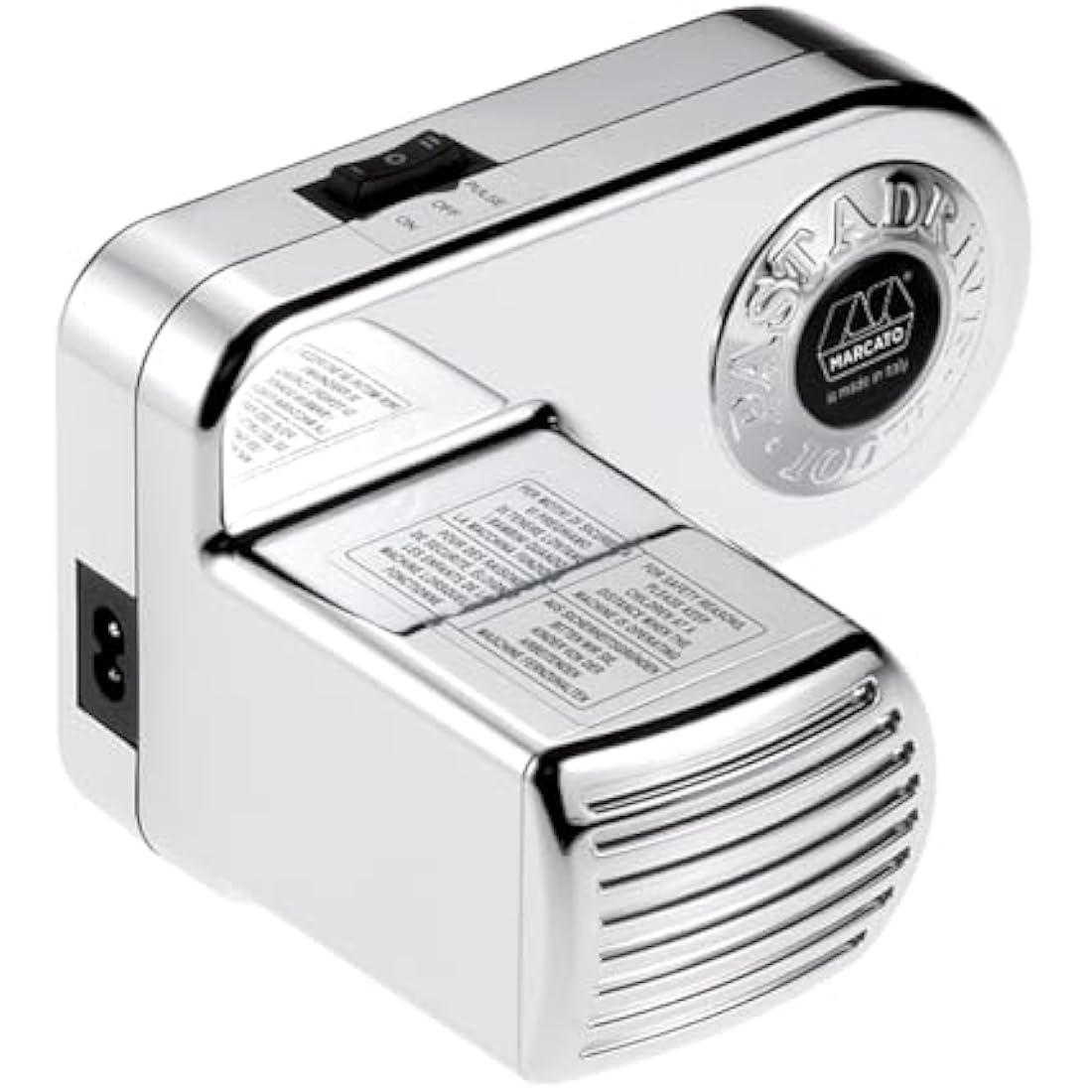 Marcato Pasta Machine Motor, Electric Motor for Atlas 150, Compatible with Other Marcato Products, 100 W, Made in Italy. Model: Pastadrive