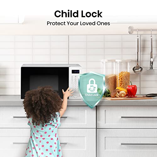 Hisense H23MOBSD1HUK 23 Litre 800W electronic Microwave with Auto Defrost, Digital Display, Smart Cook, Multi level cooking and Easy Clean- Black