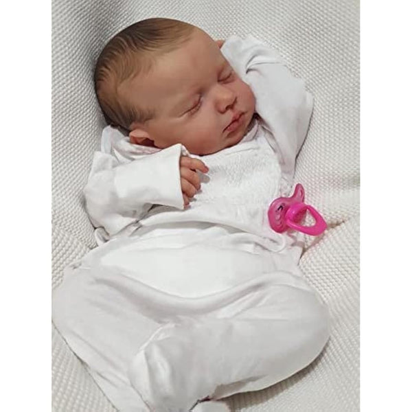 iCradle Reborn Dolls Newborn Baby Life like Reborn Baby Doll 20 Inch Real Looking Weighted Reborn Girl Doll Best Birthday Set for Girls Age 3