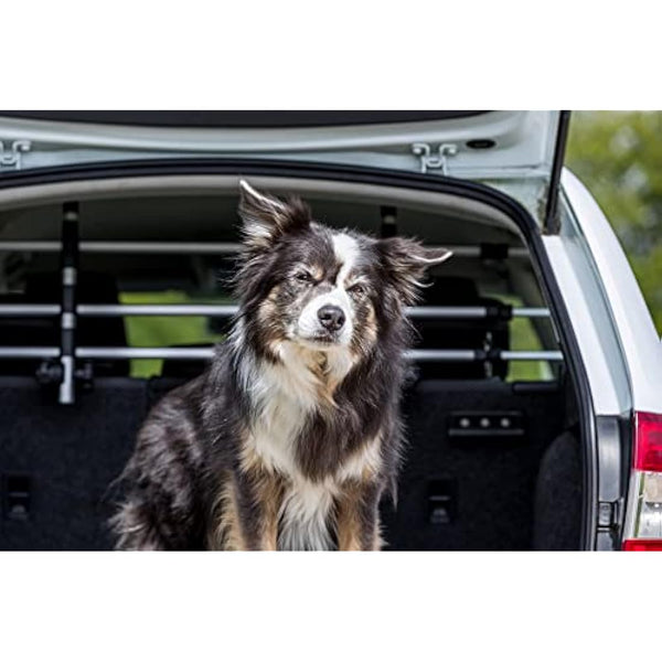 Trixie 13171 Car Grille, Width 96-163 cm Height 34-48 cm, Silver/Black, 3031g [Energy Class A]