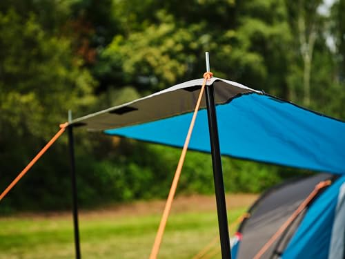 Coleman Spruce Falls 4 Tent | 4 Man Vis-a-Vis Family Tent with 2 opposite XXL size Bedrooms and Living area | 4 Person Camping Tent | 3000mm Waterproof | Sewn-in Groundsheet