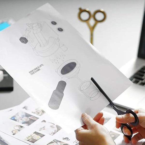 HMM SCISSORS Table Scissors Gold