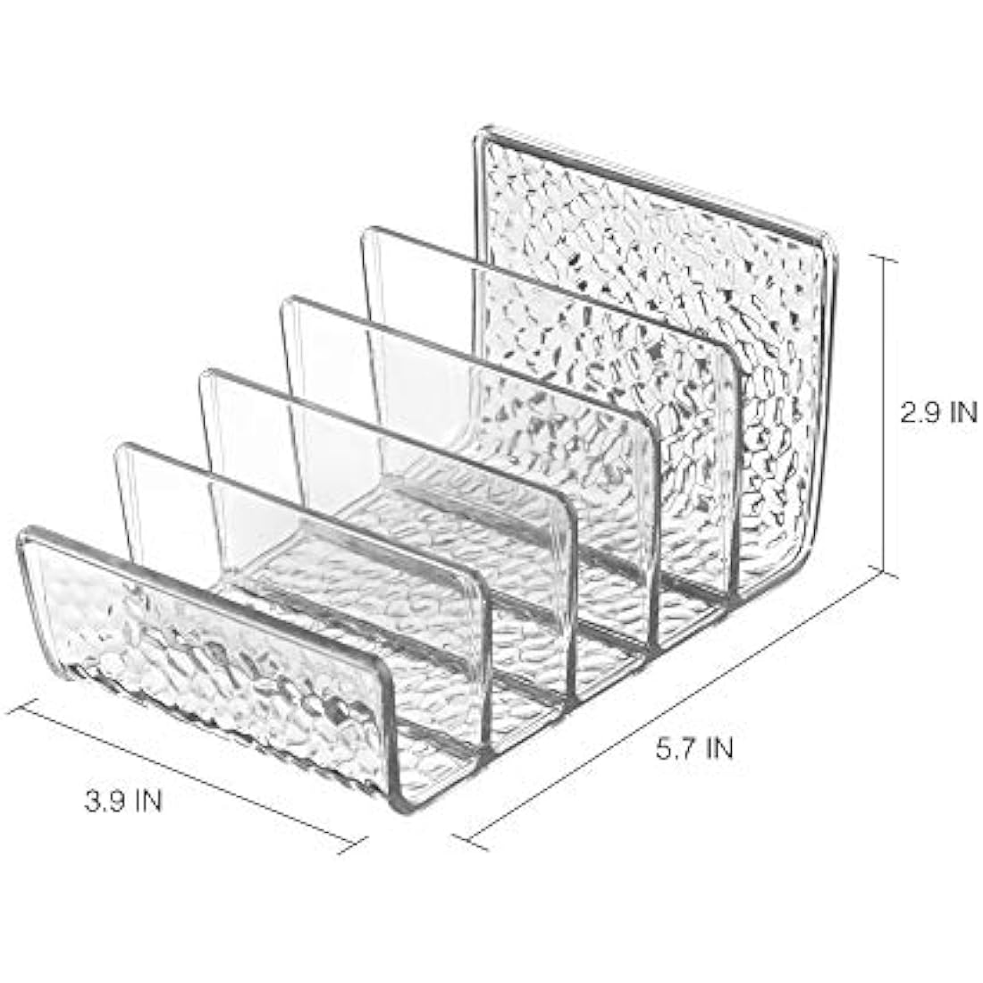 InterDesign Cosmetic Vanity Cabinet, Palette Organizer-Set of 2
