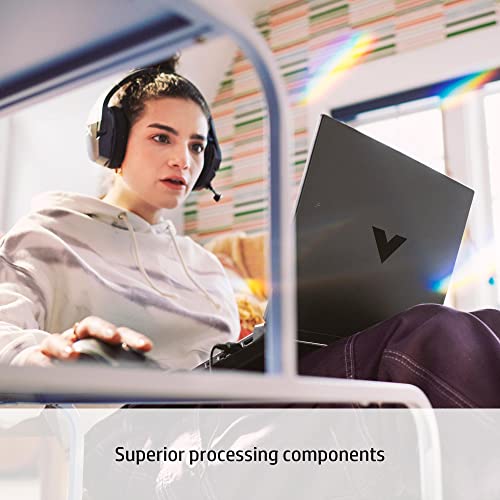 HP Victus 15.6" Gaming Laptop, AMD Ryzen 5-8645HS, 8 GB RAM, 512 GB SSD, NVIDIA GeForce RTX 2050 Graphics, FHD IPS Display, Up to 6 hrs 15 battery, Win 11, Mica Silver, 15-fb2002sa