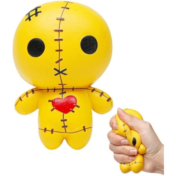 Anboor 4.7 Inches Voodoo Dolls Squishies Ghost Doll Halloween Squishy Slow Rising Squeeze Toys Stress Relief Kawaii Soft Squishies Sensory Toys Gift Collection